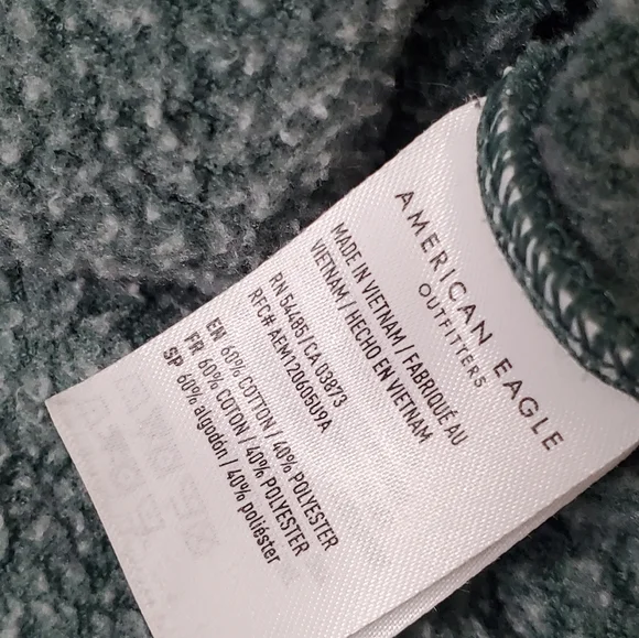 American Eagle Outfitters Retro Hoodie 1/4 Zip Size S - Picture 6 of 13